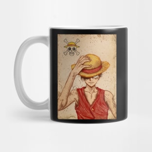 Luffy Scroll Mug